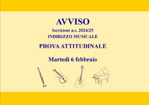 prova attitudinale 2024