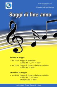 locandina saggi finali 2025