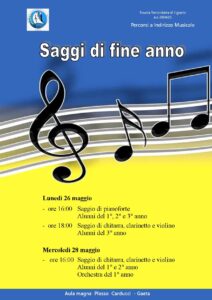 locandina saggi finali 2025